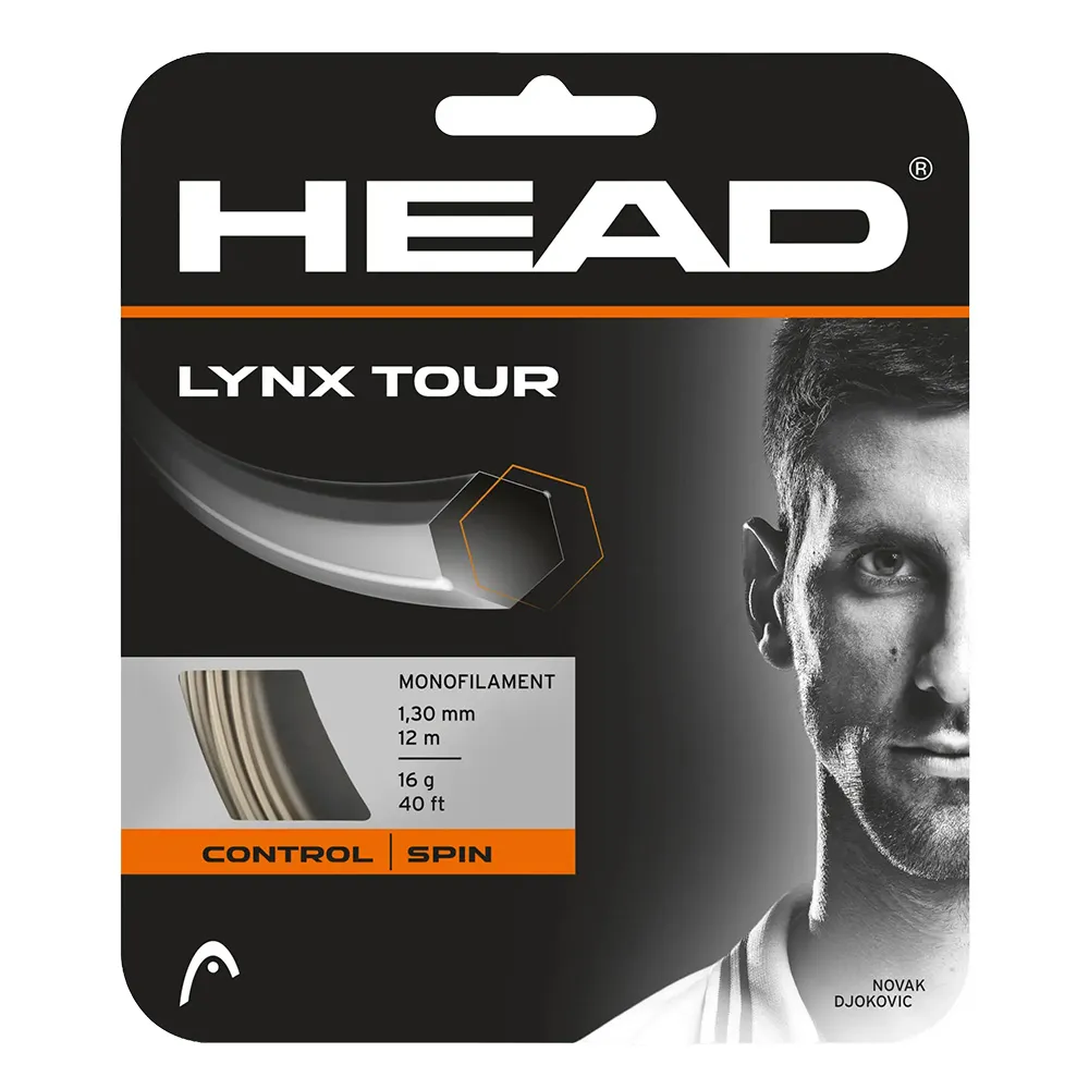 Струна теннисная HEAD Lynx Tour 16, 281790-CP, 12м, диаметр струны 1,3 мм, шампань