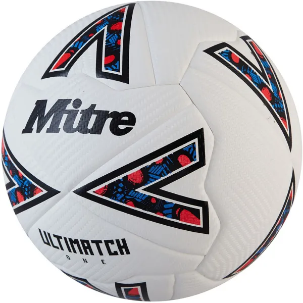 Мяч футб. MITRE Ultimatch One 24, 5-B01789C29, р.4, 24 пан.ТПУ, термосшивка, бело-черный за 5&nbsp;766.40 ₽ в Москве