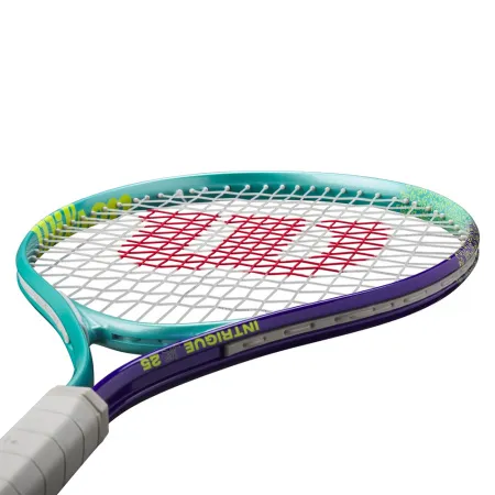 Ракетка б/т дет. Wilson Intrigue Jr 25, WR180310U, для детей 9-10лет, алюминий,со струн., бирюз-фиол за 5&nbsp;548.80 ₽ купить в Москве