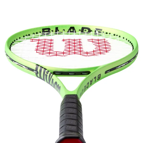 Ракетка б/т Wilson Blade Feel 105, арт.WR197710U2, для любителей, графит, со струнами, зеленый за 13&nbsp;849.90 ₽ в Москве