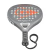 Ракетка для падела Dunlop Nanomax Pro, 10370739, для профессионалов, графит, серо-оранжевый за 17&nbsp;248.20 ₽ купить в Москве