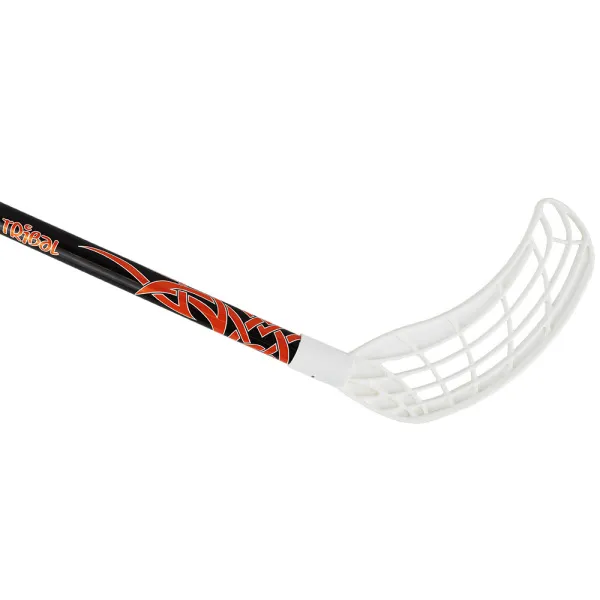 Клюшка для флорбола RealStick Tribal Jr, MR-KF-TR85-WH, 85см,прямой крюк,пластик,черн-бел-оранж за 2&nbsp;237.20 ₽ в Москве