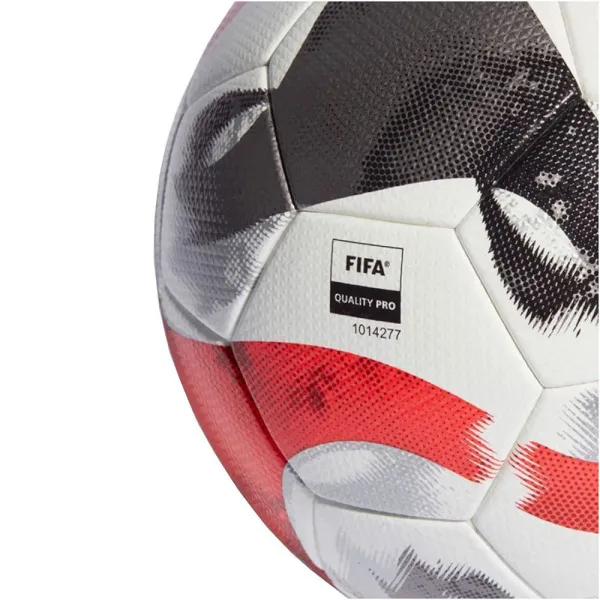 Мяч футб. ADIDAS Tiro Pro HT2428, р.5, FIFA Pro, 32 пан., ПУ, термосшивка, бело-красный за 13&nbsp;591.50 ₽ в Москве