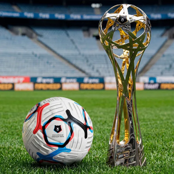 Мяч футб. KELME Russian Premier League, 7601QU5216-100, р.5, FIFA Pro, 10п, ПУ, термосш, бел-син-кр за 10&nbsp;672.60 ₽ в Москве