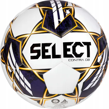 Мяч футб. SELECT Contra DB v23, 0855160600, р.5, FIFA Basic, 32 пан, ПУ, гибр.сш, бело-чер-желтый за 3&nbsp;527.50 ₽ купить в Москве