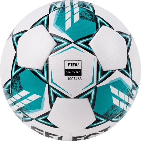 Мяч футб. SELECT Numero 10 V23, 3675060004, р.5, FIFA PRO, 32пан, ПУ, руч. сш, бело-зелено-черн за 7&nbsp;029.50 ₽ купить в Москве