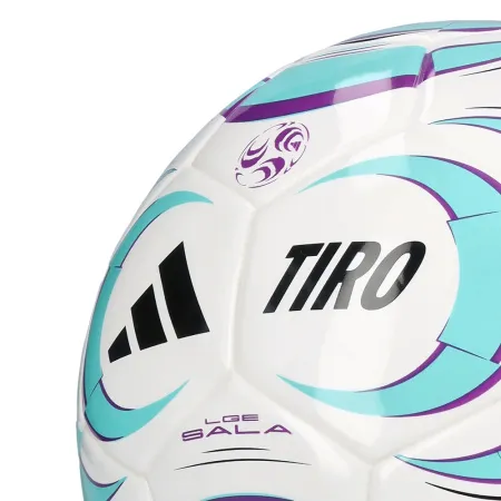 Мяч футзал. ADIDAS Tiro League Sala JW1526, р.4, FIFA Basic, 32 пан, ТПУ, термосш., бело-бирюз-фиол за 4&nbsp;649.50 ₽ купить в Москве