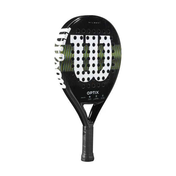 Ракетка для падела WILSON Optix V1 Black, WR181611U2, для начин-х, стекловолокно, черный за 17&nbsp;399.50 ₽ в Москве