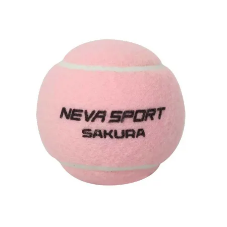 Мяч для падела NS Sakura, UAA2, уп.3 шт, сукно, нат.резина, розовый за 824.50 ₽ купить в Москве