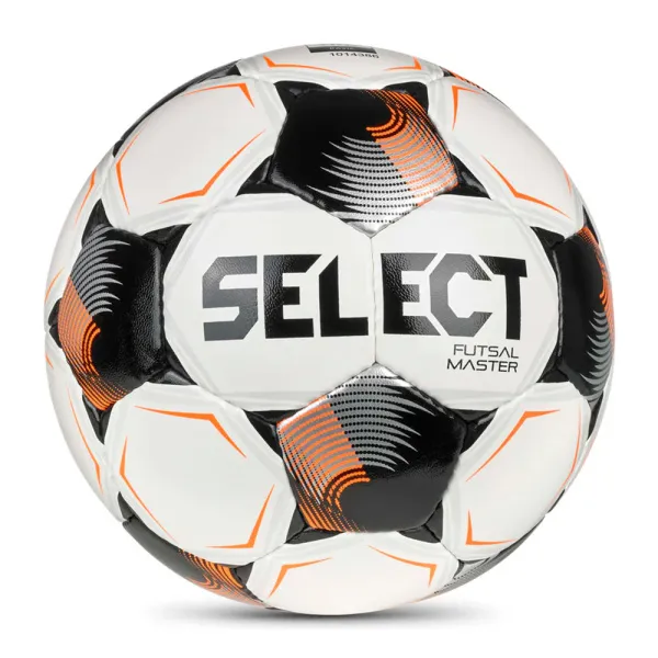 Мяч футзал. SELECT Futsal Master V26, 1043471004, р.4, Basic, 32п, ПУ, руч.сш, бело-черно-оранж за 7&nbsp;539.50 ₽ в Москве
