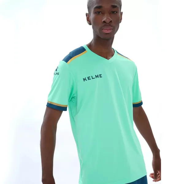 Форма футб. взросл. KELME, 8351ZB1158-328-2XL, р.2XL, 100% полиэстер, мятно-т.зеленый за 3&nbsp;202.80 ₽ в Москве