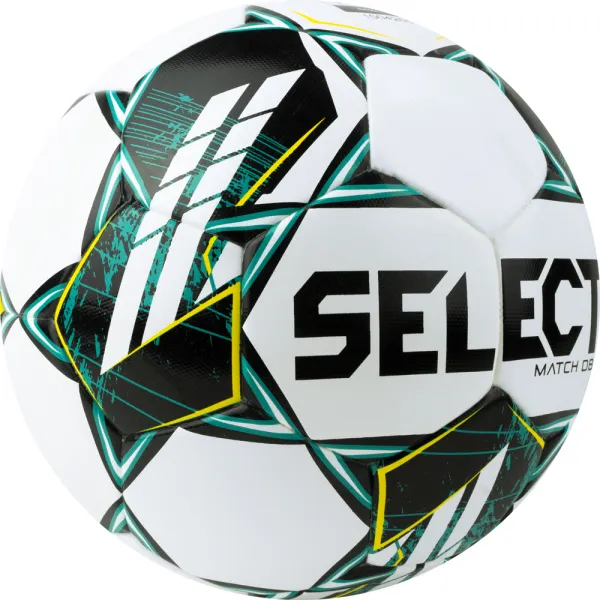 Мяч футб. SELECT Match DВ V23, 0575360004,р.5, FIFA Basic, 32п, ПУ, гибр.сш., бело-зелено-черн за 5&nbsp;875.20 ₽ в Москве