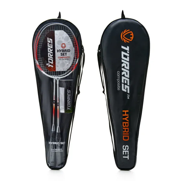 Набор для бадм. TORRES Hybrid Set, BD23505 для начинающ,стал. стерж, алюм. обод, со струнами, оранж за 1&nbsp;858.10 ₽ в Москве