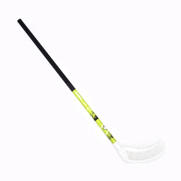 Клюшка для флорбола RealStick Player, MR-KF-Pl95, 95см, прямой крюк, композит, черно-салатовый за 3&nbsp;605.70 ₽ в Москве
