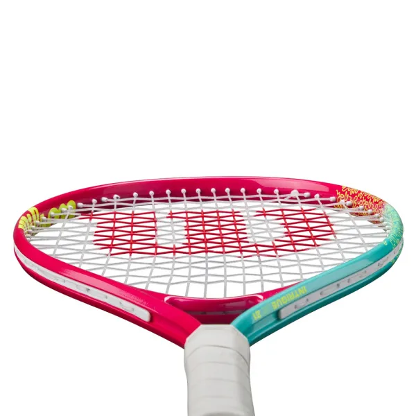 Ракетка б/т дет. Wilson Intrigue Jr 21, WR180510U, для дет.5-6лет, алюминий,со струн.,розово-бирюзов за 5&nbsp;271.70 ₽ в Москве