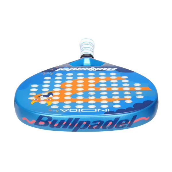 Ракетка для падела BULLPADEL Indiga Jr Boy 26, 494422, для начинающих, стекловолокно,сине-оранжевый за 10&nbsp;480.50 ₽ в Москве