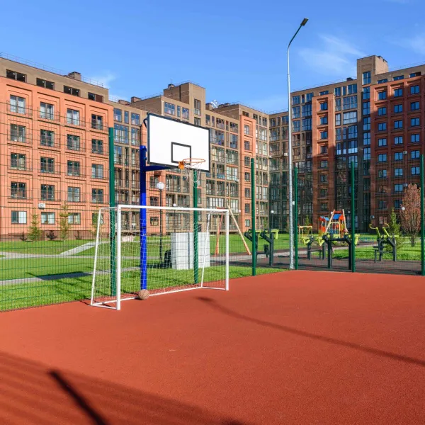 Щит баскетбольный игровой (фанера 15 мм, металлокаркас) 1050х1800 мм ZAVODSPORTA за 28&nbsp;000 ₽ в Москве