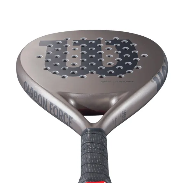 Ракетка для падела WILSON Carbon Force, WR134511U2, для любителей, карбон ,серо-черный за 22&nbsp;757.90 ₽ в Москве