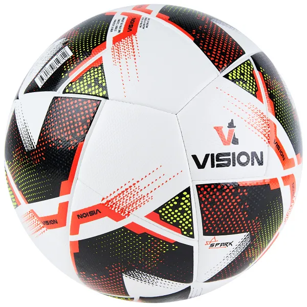 Мяч футб. VISION Spark, F324045, р.5, FIFA Basiс, 24 пан,ПУ,2 подкл.слой,гибрид.сшив,бело-мультикол за 2&nbsp;279.70 ₽ в Москве