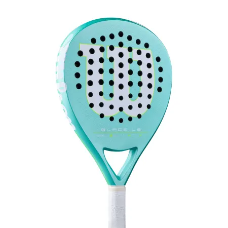 Ракетка для падела WILSON Blade LS V4, WR203711U2,для игроков средн.уровня, стекловолокно, бирюзовый за 30&nbsp;258.30 ₽ купить в Москве