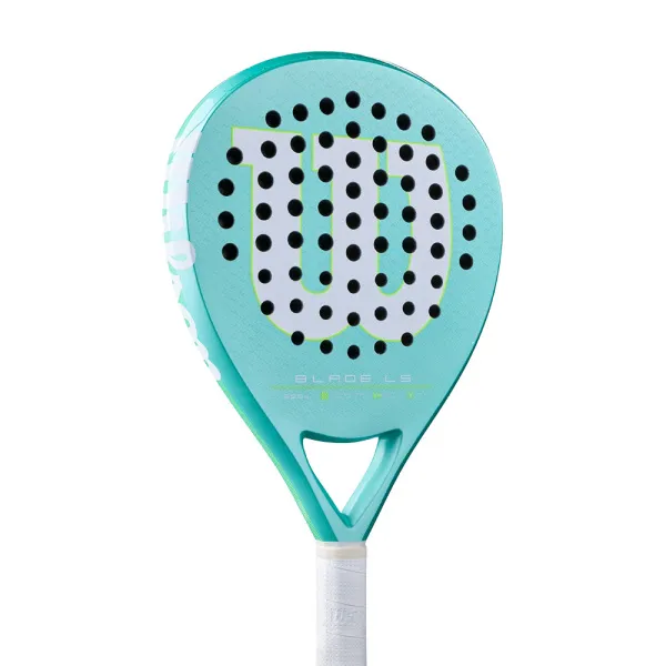 Ракетка для падела WILSON Blade LS V4, WR203711U2,для игроков средн.уровня, стекловолокно, бирюзовый за 30&nbsp;258.30 ₽ в Москве
