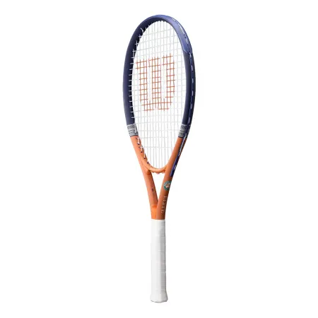 Ракетка б/т Wilson Roland Garros Elite Gr3, WR193210U3, алюм, со струнами, оранжево-бежевый за 8&nbsp;146.40 ₽ купить в Москве