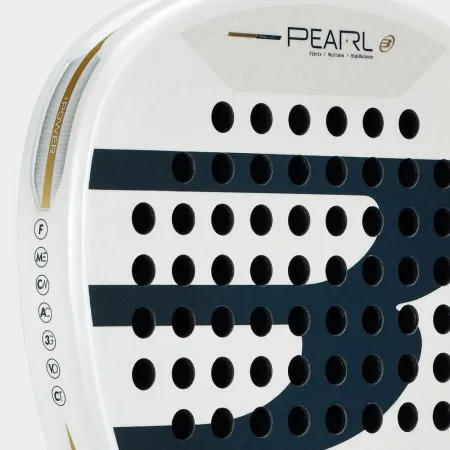 Ракетка для падела BULLPADEL Pearl 26, 493804, для профессионалов, карбон, бело-серый за 35&nbsp;929.50 ₽ купить в Москве