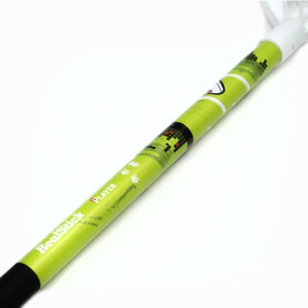 Клюшка для флорбола RealStick Player, MR-KF-Pl95, 95см, прямой крюк, композит, черно-салатовый за 3&nbsp;605.70 ₽ купить в Москве