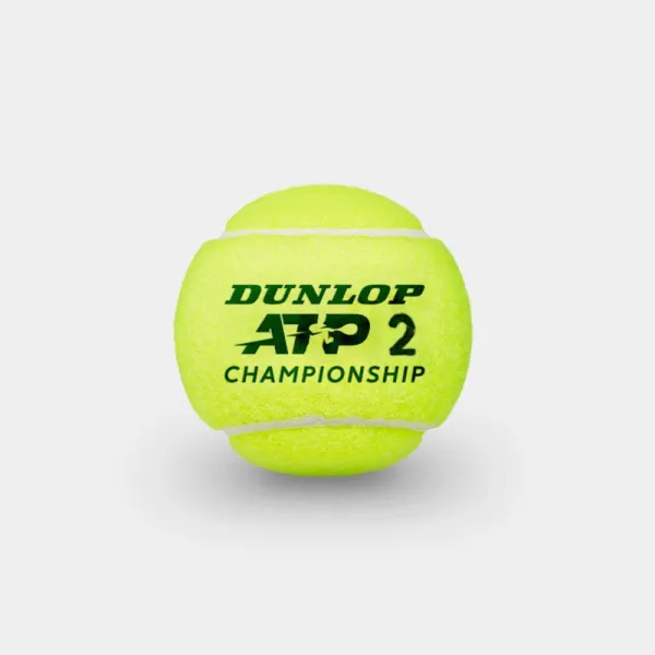 Мяч теннисный Dunlop ATP Championship 3B, 601626, уп.3ш, одобр. ITF, нат.резина,фетр. за 943.50 ₽ в Москве