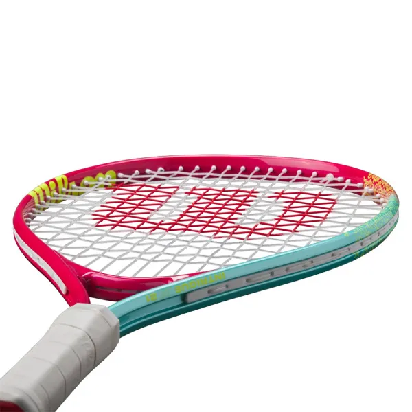 Ракетка б/т дет. Wilson Intrigue Jr 21, WR180510U, для дет.5-6лет, алюминий,со струн.,розово-бирюзов за 5&nbsp;271.70 ₽ в Москве