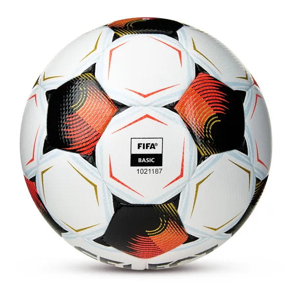 Мяч футб. SELECT Numero 10 V26, 0574071002, р.4, FIFA Basic, 32п, ПУ, гибр.сш, бело-черно-оранжевый за 8&nbsp;404.80 ₽ в Москве