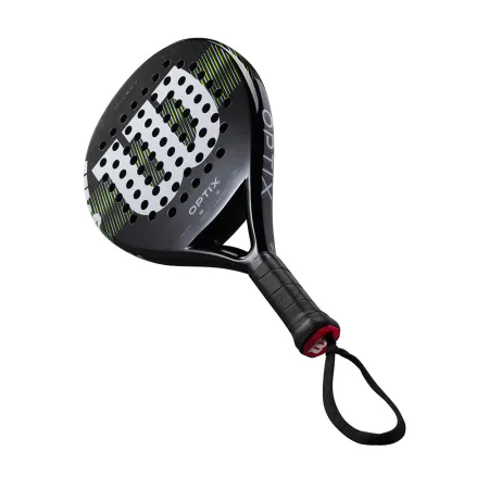 Ракетка для падела WILSON Optix V1 Black, WR181611U2, для начин-х, стекловолокно, черный за 17&nbsp;399.50 ₽ купить в Москве