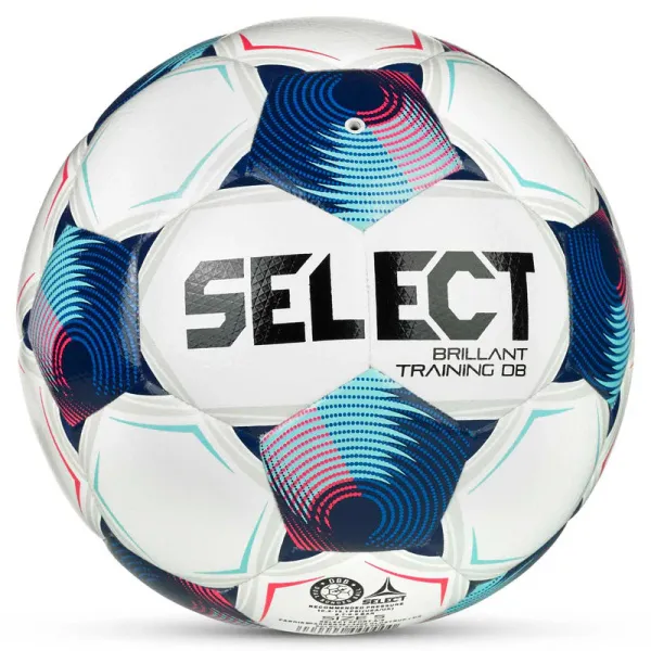 Мяч футб. SELECT Brillant Training DB V25, 0864171002, р.4, 32п, ТПУ, гибр.сш, бело-синий за 4&nbsp;936.80 ₽ в Москве