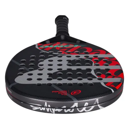 Ракетка для падела BULLPADEL Ionic Control 26, 494412, для продв. игроков, карбон, черно-красный за 33&nbsp;734.80 ₽ купить в Москве