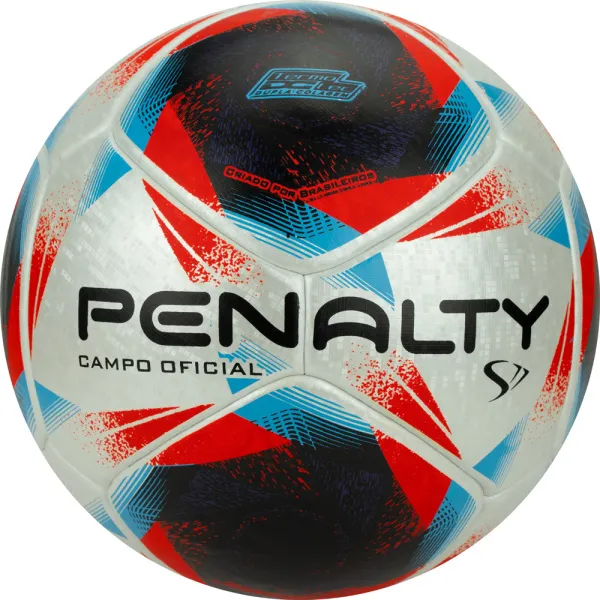 СЦ*Мяч футб. PENALTY BOLA CAMPO S11 R1 XXIII, 5416341610-U,р.5, PU, термосшивка, серебр-красно-синий за 4&nbsp;250 ₽ в Москве