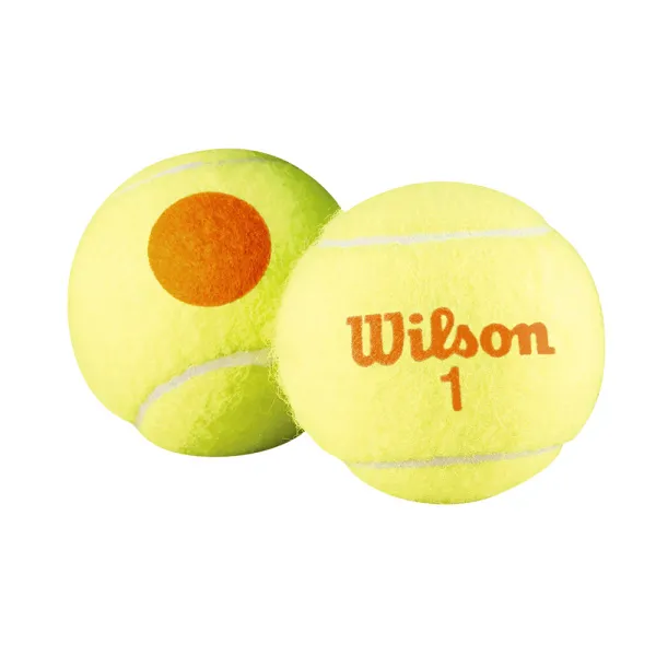 Мяч теннисный детский WILSON Starter Orange, WRT137300, ITF, фетр, нат.рез, уп.3шт, оранж за 1&nbsp;077.80 ₽ в Москве
