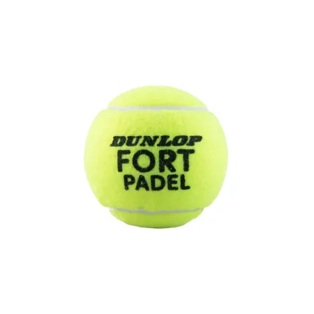 Мяч для падела Dunlop Fort Padel, 601555, уп.3 шт, FIP, сукно, нат.резина,желтый за 1&nbsp;135.60 ₽ купить в Москве
