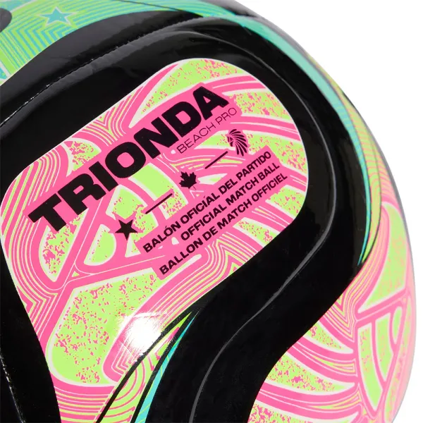 Мяч для пляж. футб. ADIDAS WC26 Trionda Pro Beach, JD8036, р.5, FIFA Pro, 4п, ТПУ, маш.сш, мультикол за 7&nbsp;573.50 ₽ в Москве