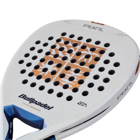 Ракетка для падела BULLPADEL Pearl 27, 497249, для проф-в, стекловолокно,карбон, бело-золотистый за 44&nbsp;319 ₽ купить в Москве