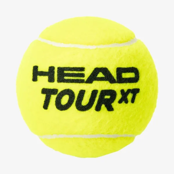 Мяч теннисный HEAD Tour XT 4B, 570824, уп.4 шт,одобр.ITF,сукно,нат.резина,желтый за 1&nbsp;489.20 ₽ в Москве