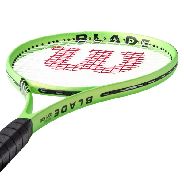 Ракетка б/т Wilson Blade Feel 105, арт.WR197710U2, для любителей, графит, со струнами, зеленый за 13&nbsp;849.90 ₽ в Москве