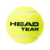 Мяч теннисный HEAD Team 3B, 575703, уп.3 шт, одобр.ITF, фетр, нат.резина, желтый за 569.50 ₽ купить в Москве