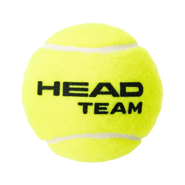 Мяч теннисный HEAD Team 3B, 575703, уп.3 шт, одобр.ITF, фетр, нат.резина, желтый за 569.50 ₽ в Москве