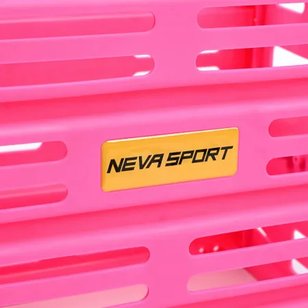 Корзина для теннисных мячей NEVA SPORT, UEA1_P, на 75 мячей, пластик, розовый за 5&nbsp;778.30 ₽ купить в Москве