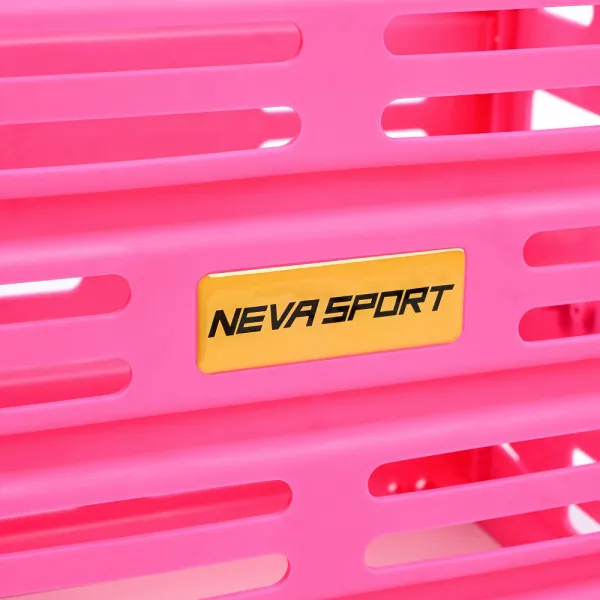 Корзина для теннисных мячей NEVA SPORT, UEA1_P, на 75 мячей, пластик, розовый за 5&nbsp;778.30 ₽ в Москве