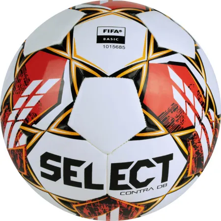 Мяч футб. SELECT Contra DB V23, 0854160300, р.4, FIFA Basic, 32 пан, ПУ, гибрид.сш, бел-чер-красн за 4&nbsp;455.70 ₽ купить в Москве