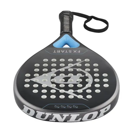 Ракетка для падела Dunlop FX Start, 10370737, для начинающих, гибрид, графит, черно-синий за 13&nbsp;175 ₽ купить в Москве