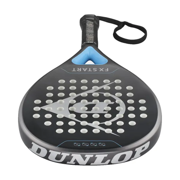 Ракетка для падела Dunlop FX Start, 10370737, для начинающих, гибрид, графит, черно-синий за 13&nbsp;175 ₽ в Москве