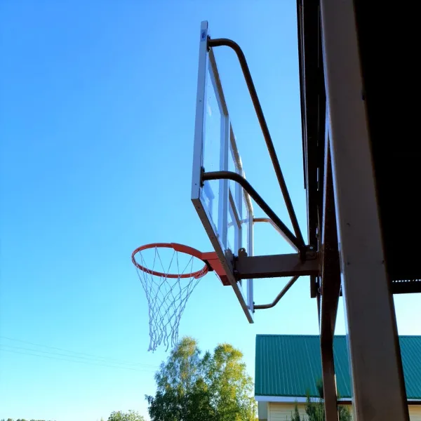 Щит баскетбольный тренировочный (монолитный поликарбонат) 900х1200 мм ZAVODSPORTA за 30&nbsp;800 ₽ в Москве