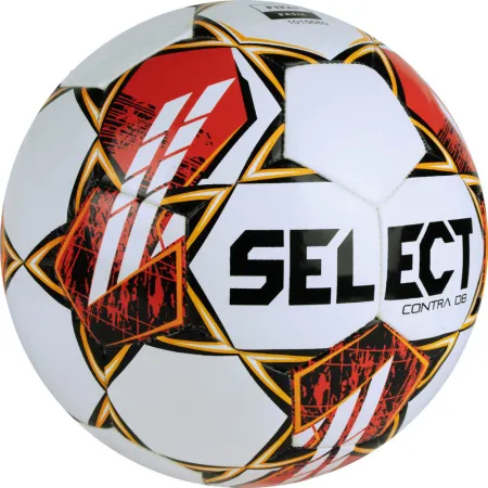 Мяч футб. SELECT Contra DB V23, 0854160300, р.4, FIFA Basic, 32 пан, ПУ, гибрид.сш, бел-чер-красн за 4&nbsp;455.70 ₽ купить в Москве